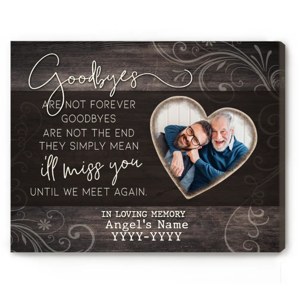 25 Memorial Gifts For Loss Of Husband Soothe Anyone's Heart 31 Until-We-meet-again-canvas
