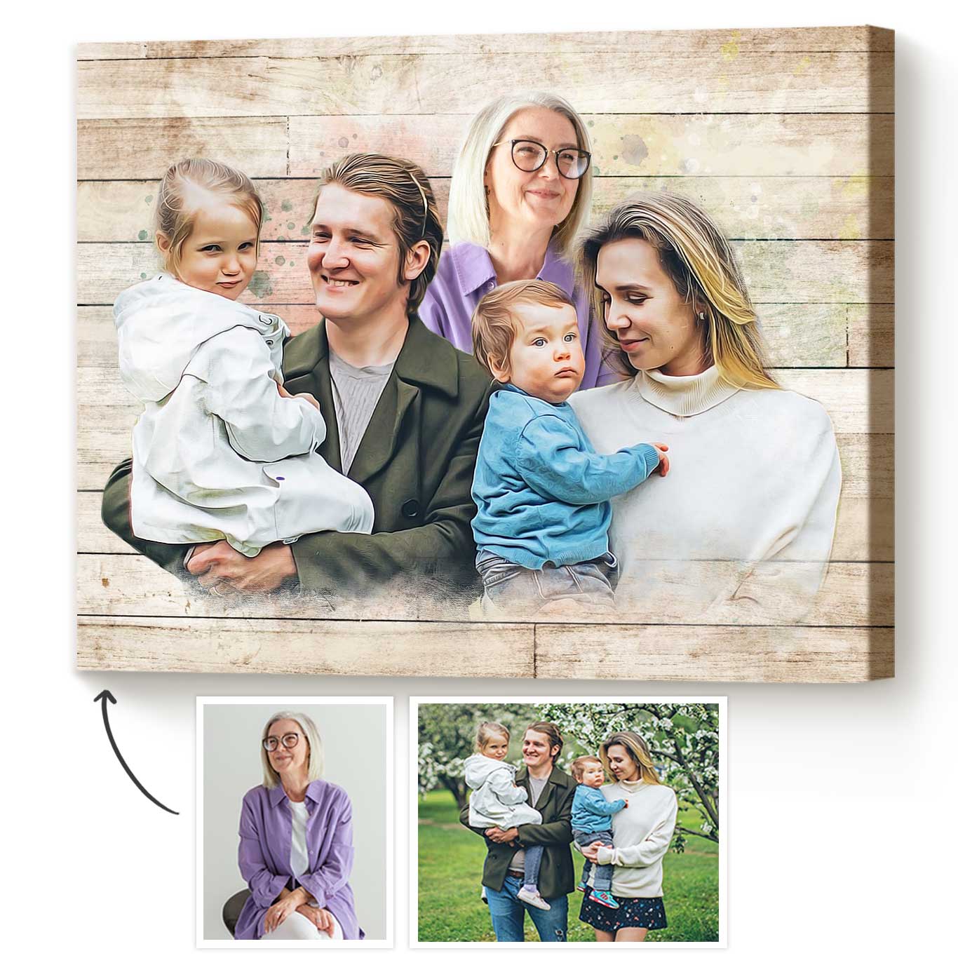 25 Memorial Gifts For Loss Of Husband Soothe Anyone's Heart 32 Add Deceased Loved One to Photo