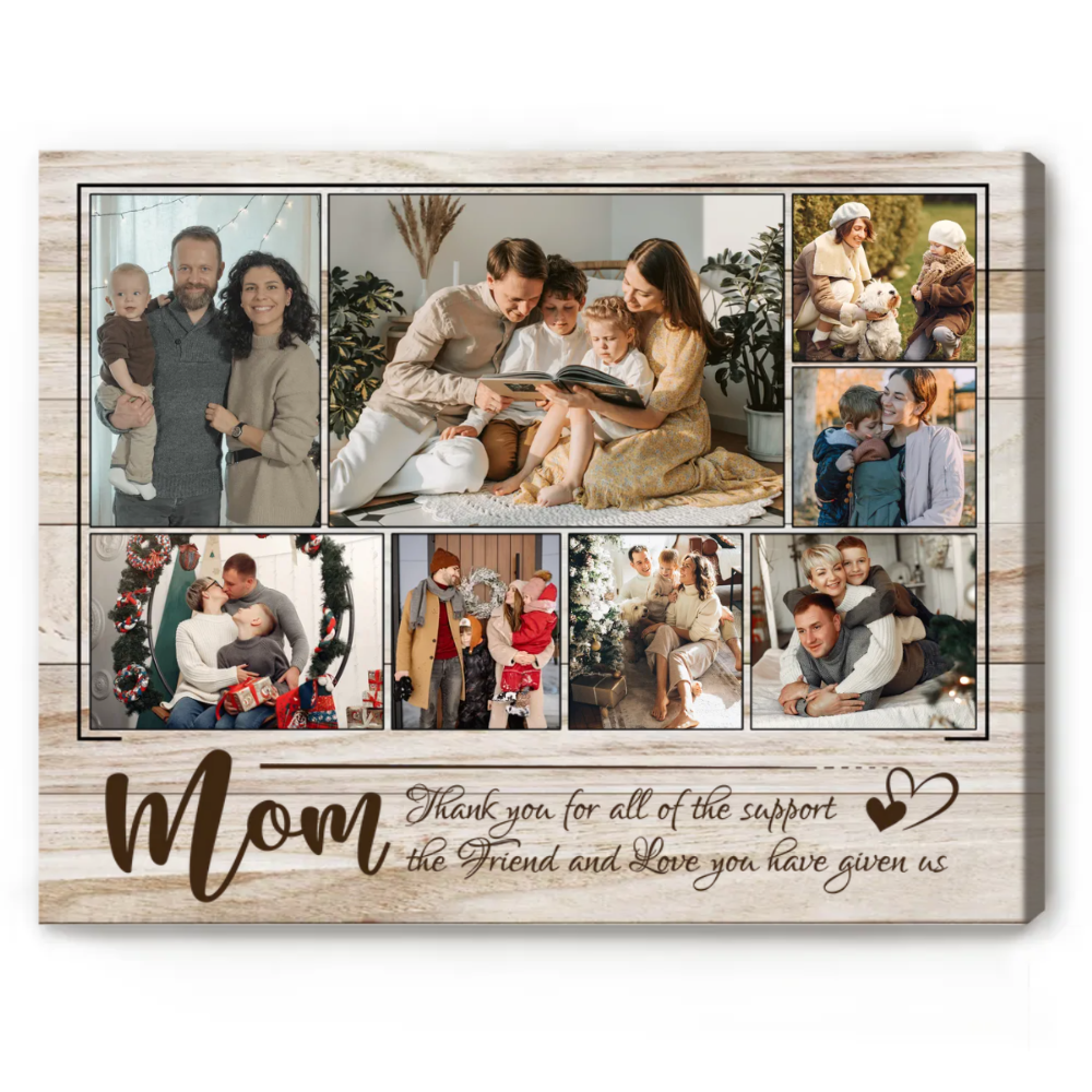 35 Best Valentine’s day Gift For Mom Warm Her Heart 43 Photo-Collage-Gift-For-Mommy
