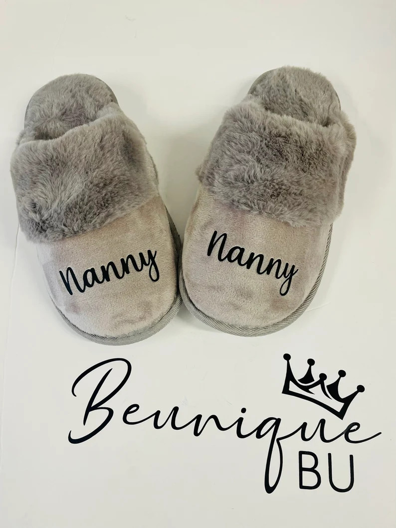 35 Best Valentine’s day Gift For Mom Warm Her Heart 55 Personalised-Ladies-Slippers