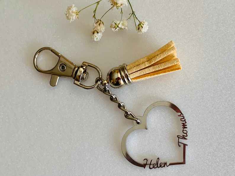 35 Best Valentine’s day Gift For Mom Warm Her Heart 58 Custom Name Keyring
