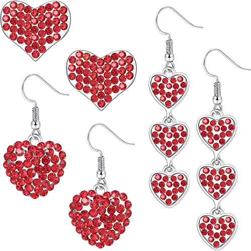 35 Best Valentine’s day Gift For Mom Warm Her Heart 66 Heart-Earrings