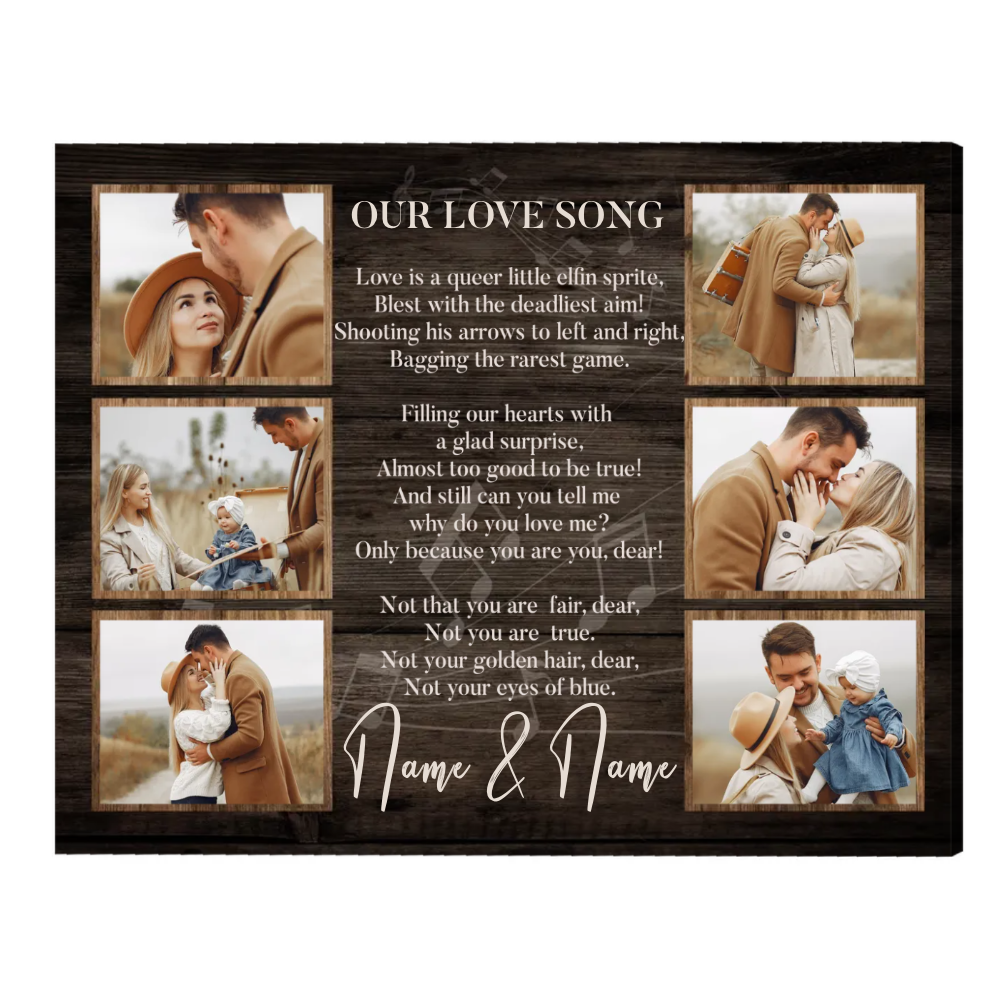 Top 10 Valentine Gifts for Girlfriend Sure to Love 17 Personalized Song Lyrics for Wall Art