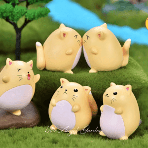 Mô hình chuột lang trang trí | littleangelgarden.vn