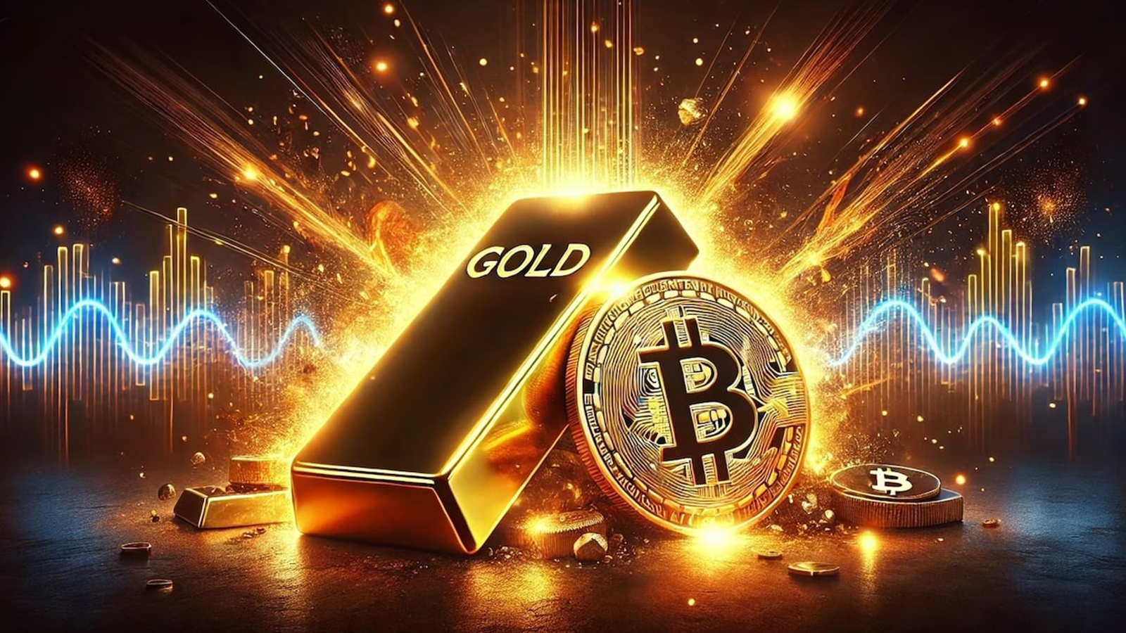 بیتکوین در کورس رقابت با طلا؛ برتری با کدام است؟