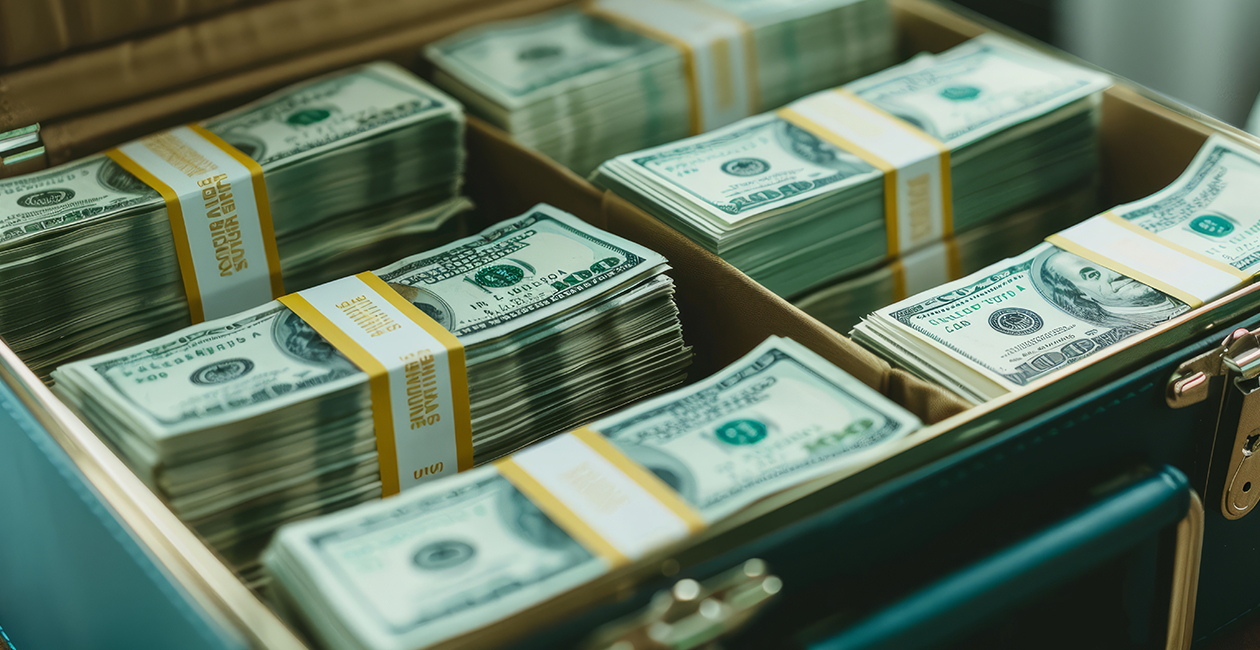 ناپدید شدن بیش از 380 میلیون دلار