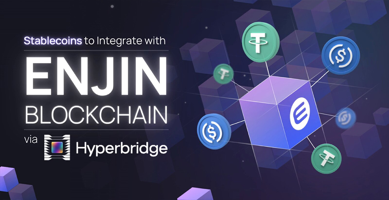همکاری Enjin و Hyperbridgeبا هدف تسهیل انتقال بین بلاکچینها