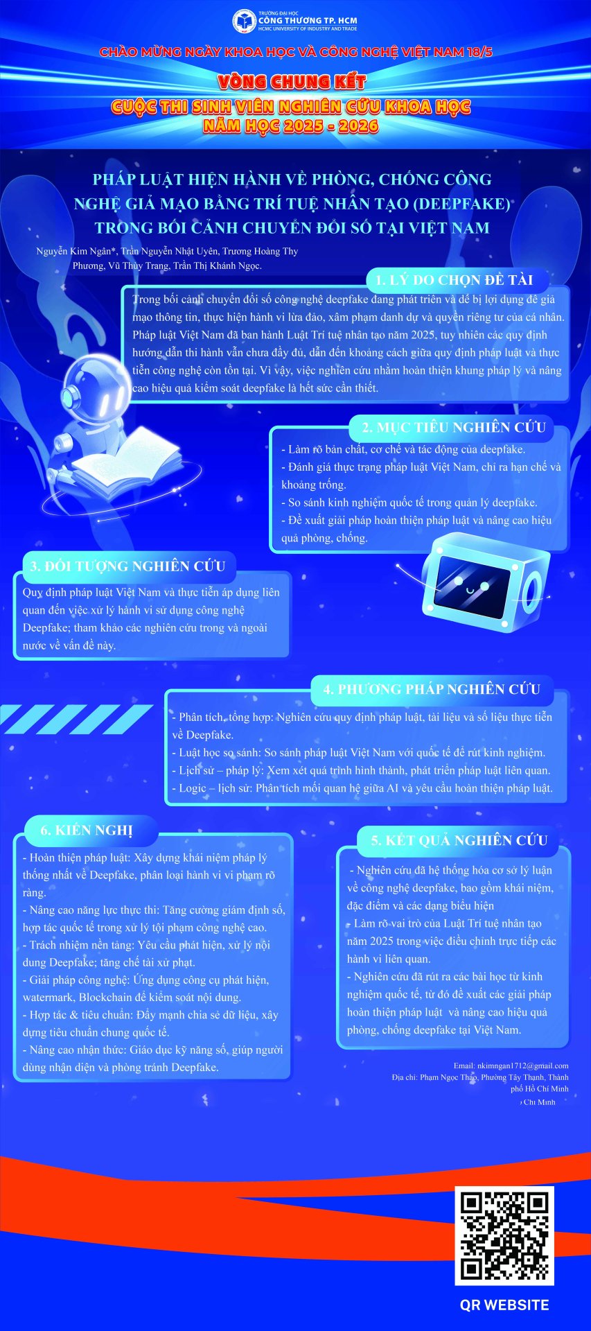 7. Pháp luật hiện hành về phòng, chống công nghệ giả mạo bằng trí tuệ nhân tạo (Deepfake) trong bối cảnh chuyển đổi số tại Việt Nam