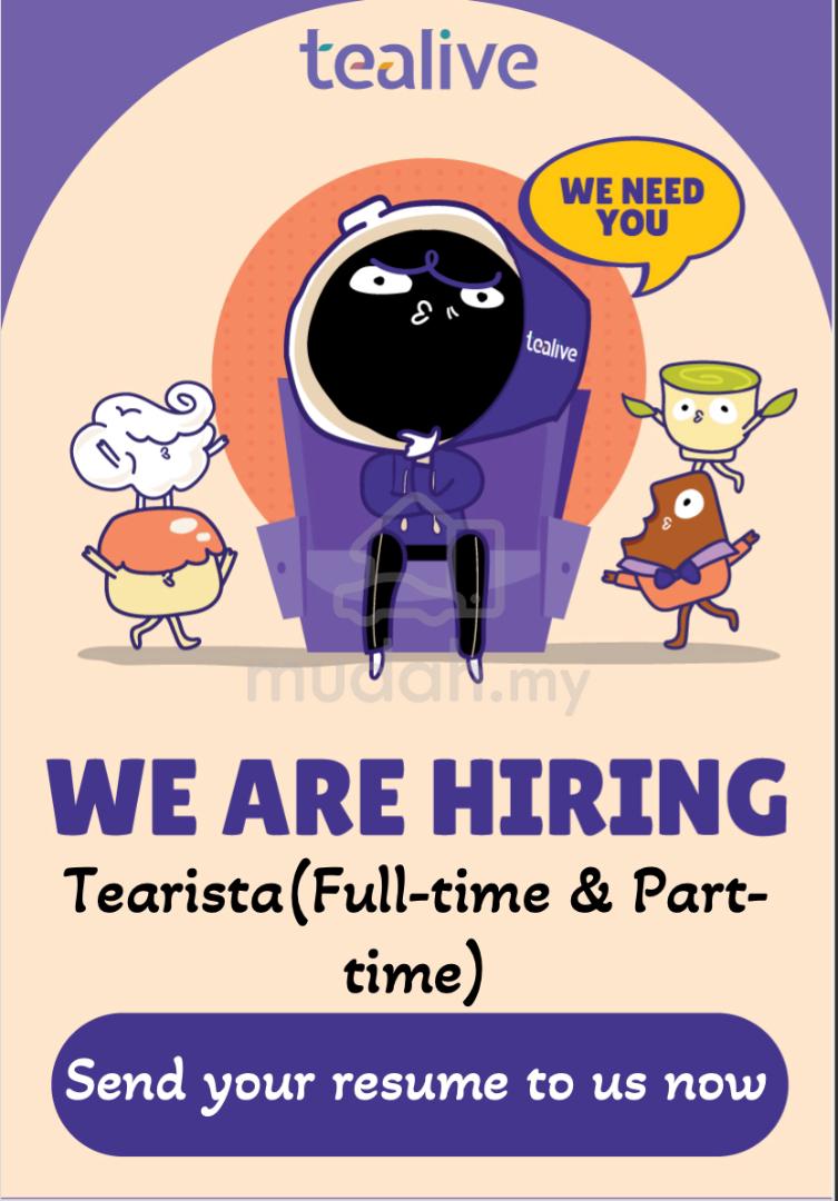jobs in J TEA ENT SDN BHD