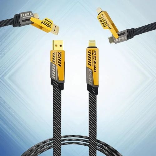 RECRSI 65W 4 in 1 fast Charging Data Cable