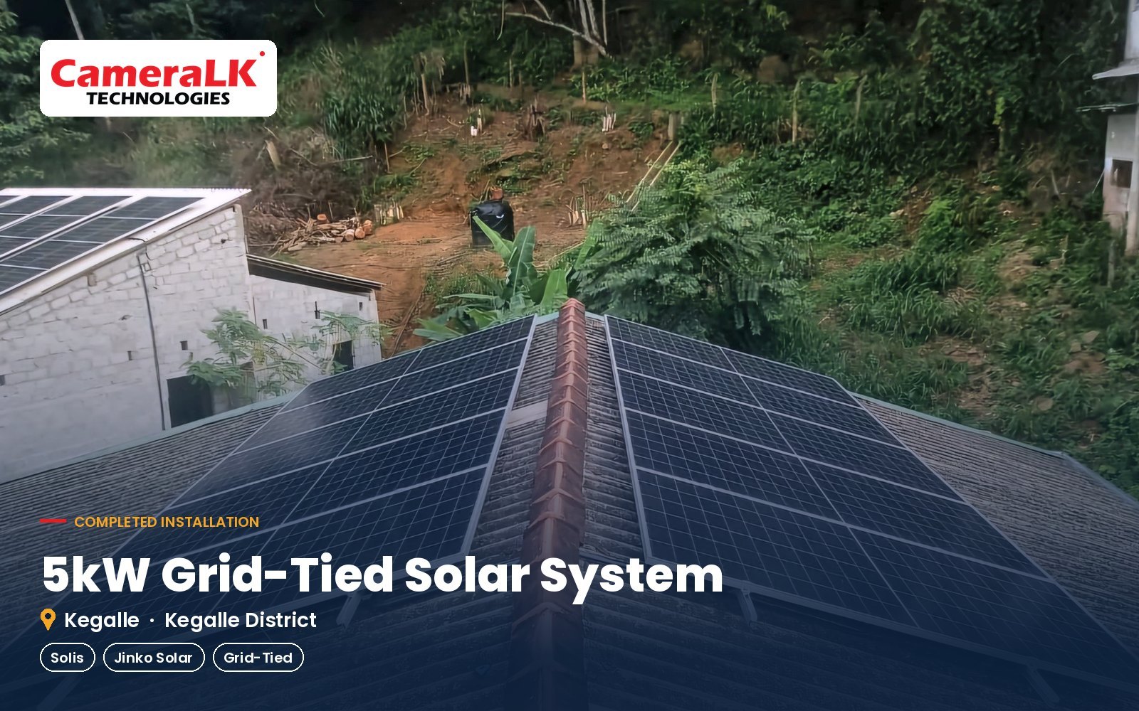 5kW On-Grid Solar System – Kegalle