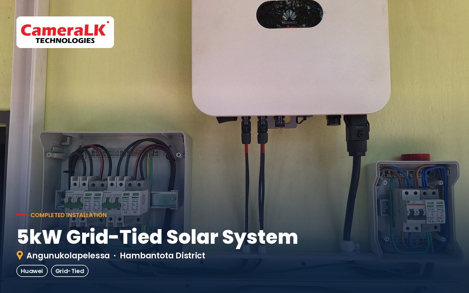 5kW On-Grid Solar System – Angunukolapelessa