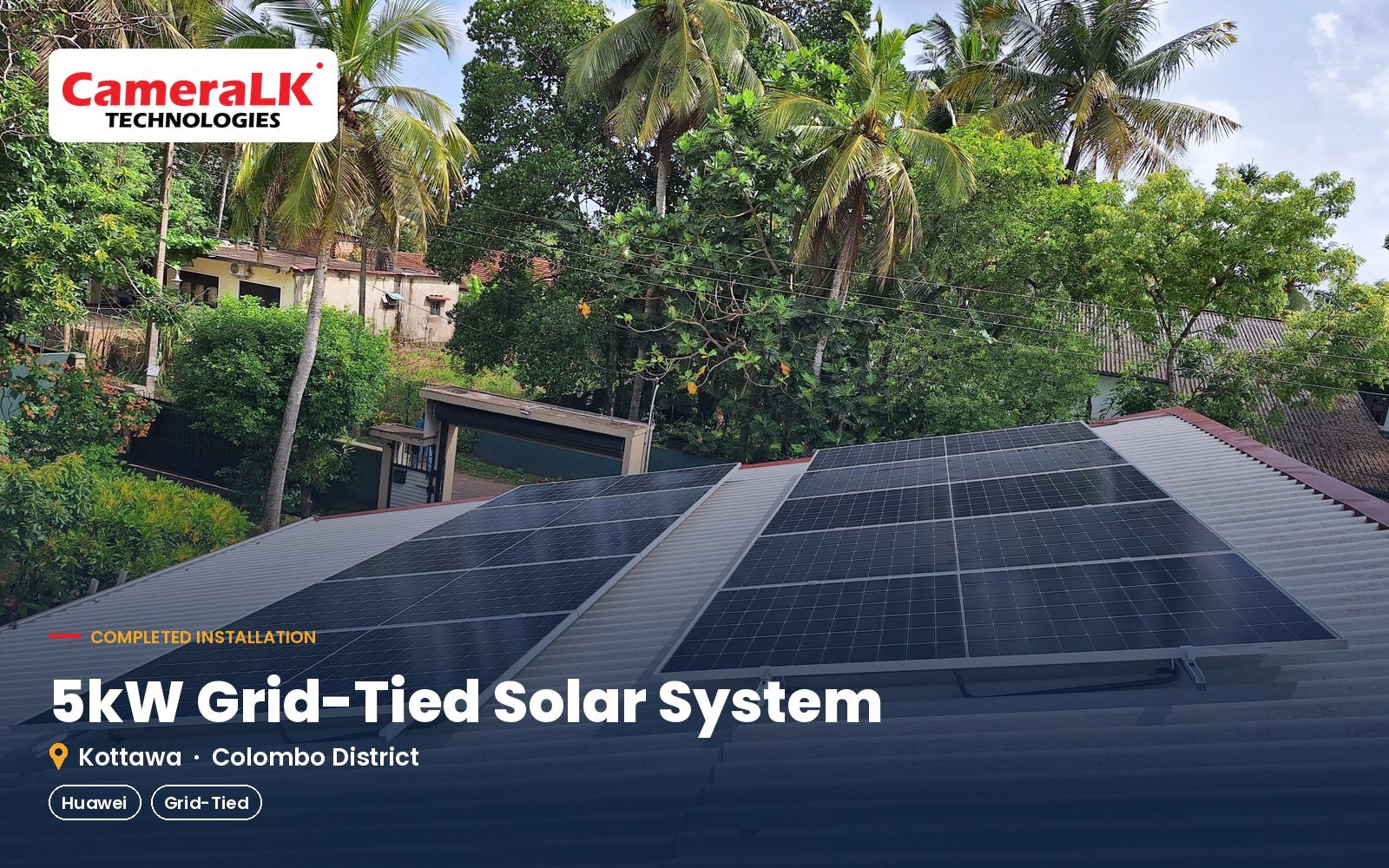 5kW On-Grid Solar System – Kottawa