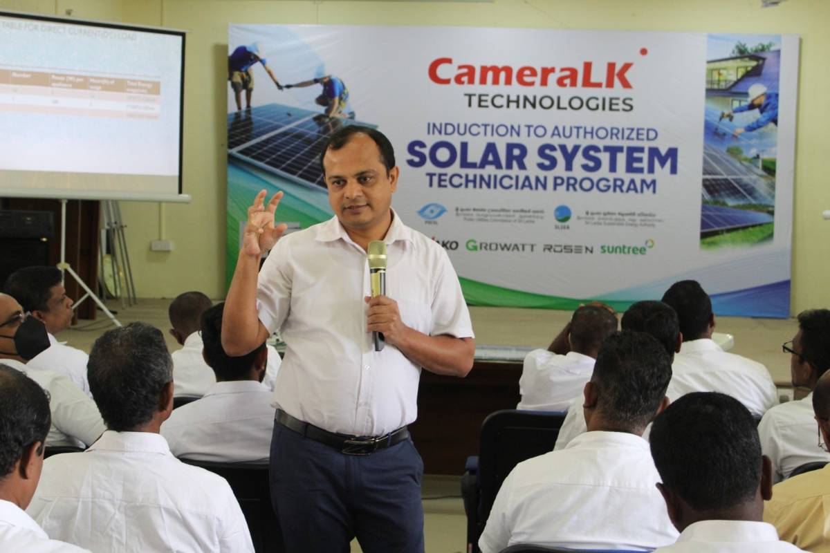 Skill Development Program in Solar PV Systems - Polgolla, Kandy 2023