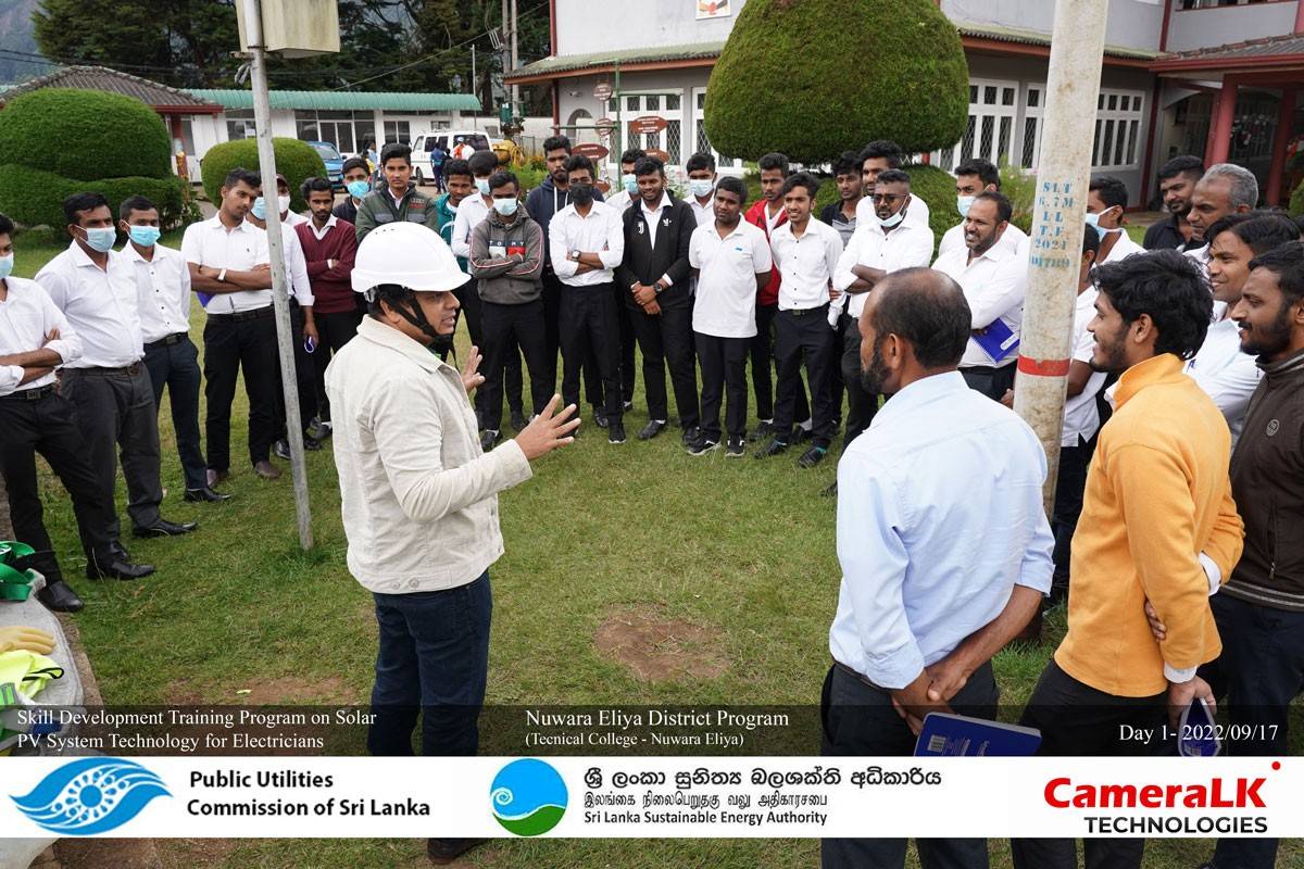 Skill Development Program in Solar PV Systems - Nuwara Eliya 2022