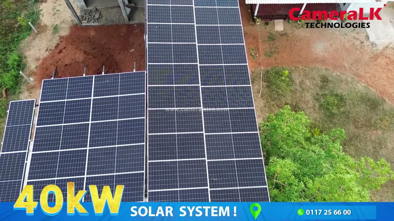 40kW On-Grid Solar System – Anuradhapura