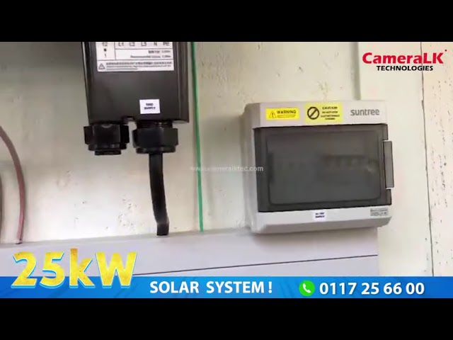 25kW On-Grid Solar System – Mirigama