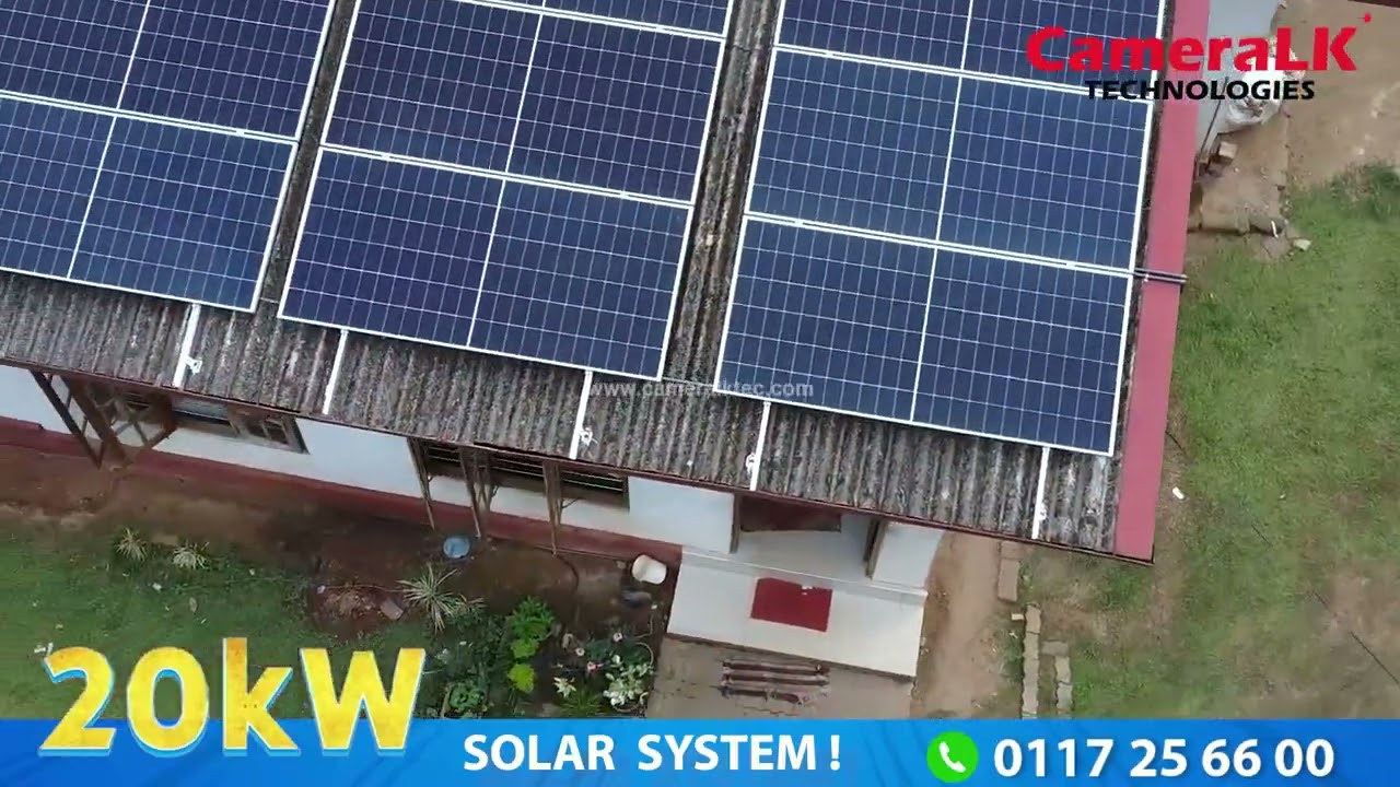 20kW On-Grid Solar System – Mathugama, Molkawa