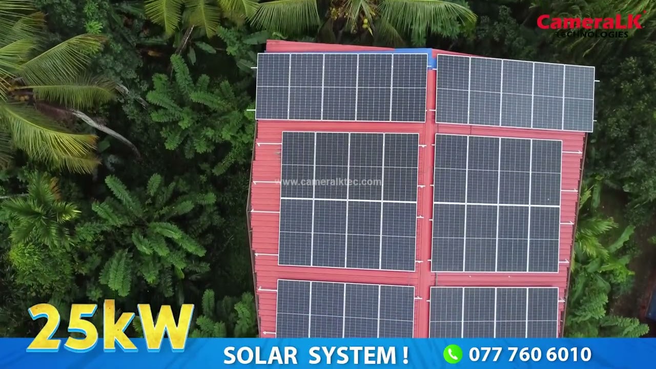 25kW On-Grid Solar System – Mawanella, Hemmathagama