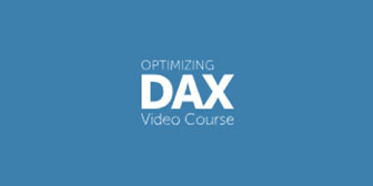 Optimizing DAX Video Course By Sqlbi