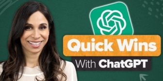 QUICK WINS WITH CHATGPT By Leila Gharani