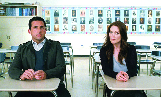 A still from the movie Crazy ,Stupid ,Love where Julianne Moore goes through with a midlife crisis A still from the movie Crazy ,Stupid ,Love where Julianne Moore goes through with a midlife crisis