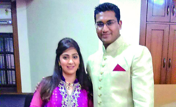 Ankita with Vishal Ankita with Vishal