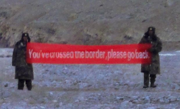 The Indian army asked the Chinese workers to leave, telling them that otherwise they would face prosecution under Indian laws for entering the country illegally. (Photo: PTI) The Indian army asked the Chinese workers to leave, telling them that otherwise they would face prosecution under Indian laws for entering the country illegally. (Photo: PTI)