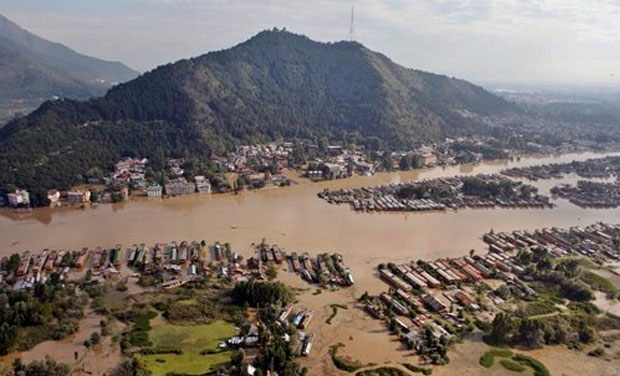 An aerial view of the Dal Lake in Srinagar (Photo: AP) An aerial view of the Dal Lake in Srinagar (Photo: AP)