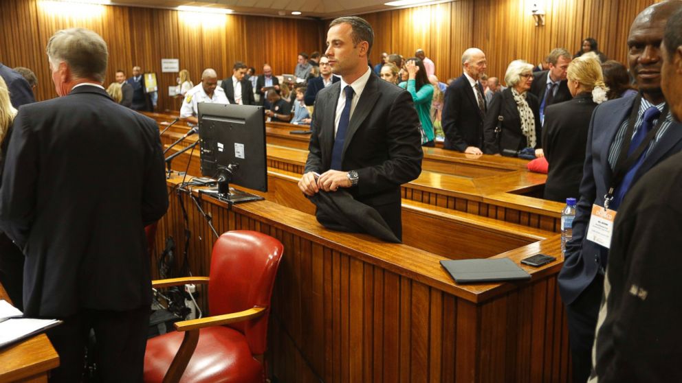Oscar Pistorius, is on trial for the murder of his girlfriend Reeva Steenkamp on Valentines Day, last year. Photo- AP Oscar Pistorius, is on trial for the murder of his girlfriend Reeva Steenkamp on Valentines Day, last year. Photo- AP