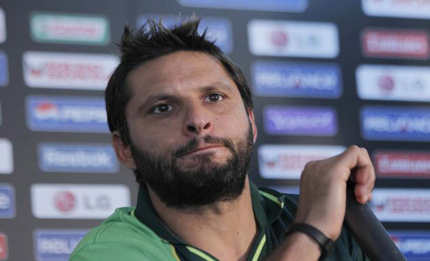 Shahid Afridi's name is in the reckoning to captain Pakistan. Photo: AP Shahid Afridi's name is in the reckoning to captain Pakistan. Photo: AP