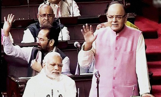 Finance Minister Arun Jaitley. (Photo: Screengrab) Finance Minister Arun Jaitley. (Photo: Screengrab)