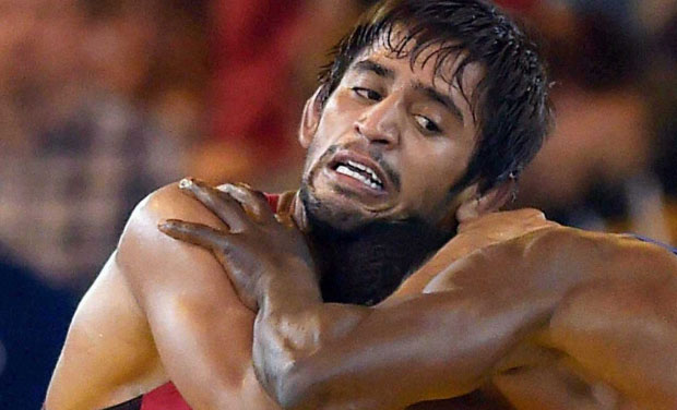 Excited about receiving the Arjuna award from the President of India, wrestler Bajrang Kumar has reworked his travel schedule for the World Championship in the USA and has decided to leave only after personally receiving the coveted honour. (Photo: Excited about receiving the Arjuna award from the President of India, wrestler Bajrang Kumar has reworked his travel schedule for the World Championship in the USA and has decided to leave only after personally receiving the coveted honour. (Photo: