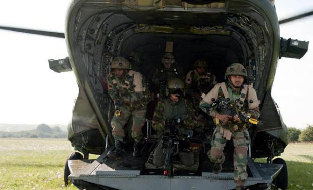 A post on the Indian Army's Facebook page before the incident Wednesday said the two armies were currently carrying out a joint exercise called Ajeya Warrior to "enhance their ability to undertake joint tactical level operations in (a) counter A post on the Indian Army's Facebook page before the incident Wednesday said the two armies were currently carrying out a joint exercise called Ajeya Warrior to "enhance their ability to undertake joint tactical level operations in (a) counter