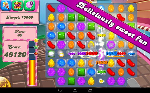 Popular game Candy Crush (Photo- Screenshot) Popular game Candy Crush (Photo- Screenshot)