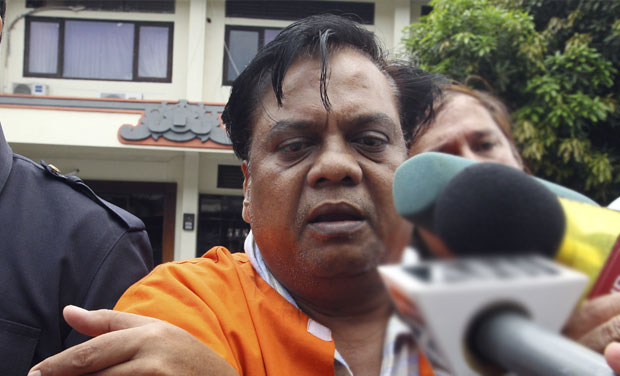 Chhota Rajan after his arrest in Bali (Photo: PTI) Chhota Rajan after his arrest in Bali (Photo: PTI)