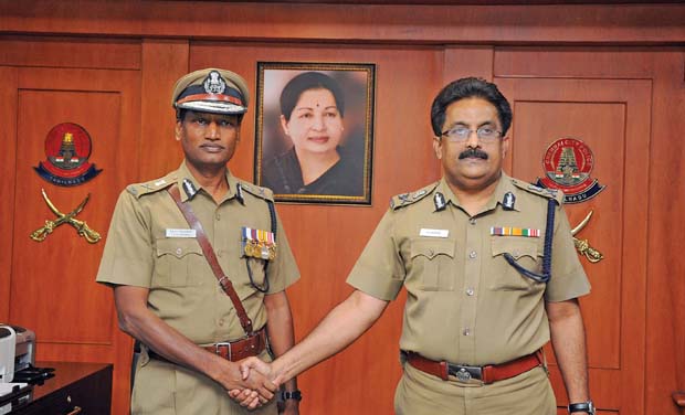 Rajendran Assumes Charge As Chennai Police Commissioner