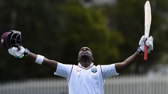 Darren Bravo scored 108 in the West Indies' first innings at Hobart, while Kraigg Brathwaite contributed 94 after Australia captain Steve Smith enforced the follow-on. (Photo: AP) Darren Bravo scored 108 in the West Indies' first innings at Hobart, while Kraigg Brathwaite contributed 94 after Australia captain Steve Smith enforced the follow-on. (Photo: AP)