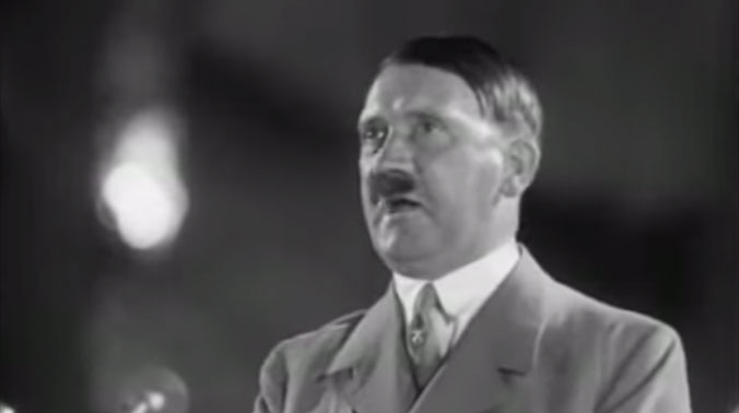 A screen grab featuring Adolf Hitler giving a speech. (Picture Courtesy: YouTube) A screen grab featuring Adolf Hitler giving a speech. (Picture Courtesy: YouTube)