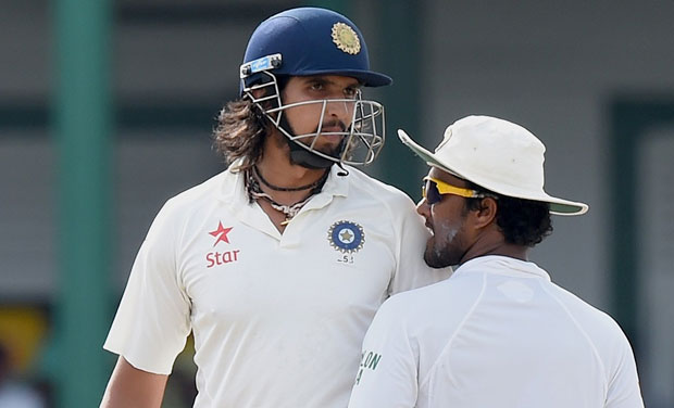 Ishant Sharma was charged under Article 2.1.7, which relates to "using language, actions or gestures which disparage or which could provoke an aggressive reaction from a batsman upon his/her dismissal during an International Match". (Photo: AFP) Ishant Sharma was charged under Article 2.1.7, which relates to "using language, actions or gestures which disparage or which could provoke an aggressive reaction from a batsman upon his/her dismissal during an International Match". (Photo: AFP)