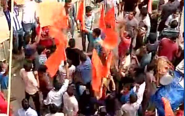 ABVP has stood second in two of the four central panel seats-Vice President and General Secretary. (Photo: Twitter) ABVP has stood second in two of the four central panel seats-Vice President and General Secretary. (Photo: Twitter)