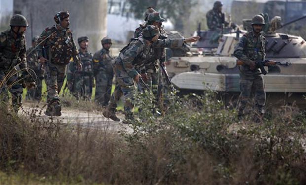 In addition, two radio sets, around 216 rounds of assorted ammunition, four hand grenades and several other logistic stores were also recovered. (Photo: PTI) In addition, two radio sets, around 216 rounds of assorted ammunition, four hand grenades and several other logistic stores were also recovered. (Photo: PTI)