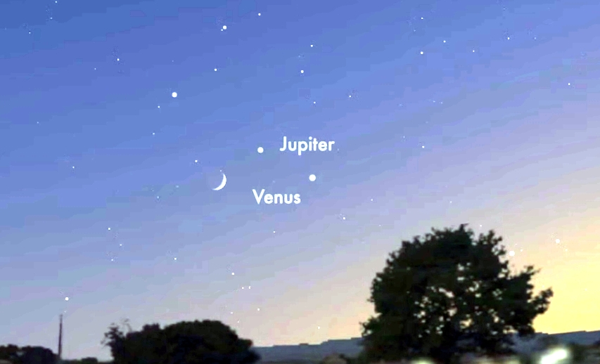 On June 30, Venus and Jupiter will be a jaw-dropping 1/3rd of a degree apart On June 30, Venus and Jupiter will be a jaw-dropping 1/3rd of a degree apart