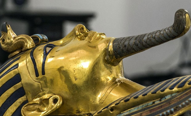 The golden mask of Tutankhamun. (Picture Courtesy: AFP) The golden mask of Tutankhamun. (Picture Courtesy: AFP)