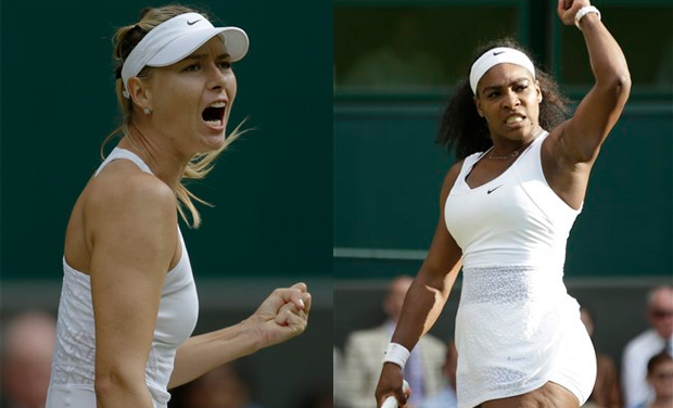 Maria Sharapova looks to end 11 years of misery when she tackles bitter rival Serena Williams for a place in the Wimbledon final. (Photo: AP) Maria Sharapova looks to end 11 years of misery when she tackles bitter rival Serena Williams for a place in the Wimbledon final. (Photo: AP)