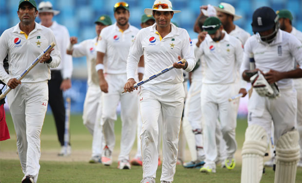 Misbah-ul-Haq will hope his team does not squander a good opportunity to win another Test series, as they did against New Zealand, who fought back for 1-1 in Sharjah last year. (Photo: AP) Misbah-ul-Haq will hope his team does not squander a good opportunity to win another Test series, as they did against New Zealand, who fought back for 1-1 in Sharjah last year. (Photo: AP)