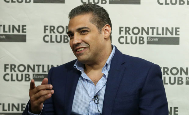 Mohamed Fahmy, a former Al-Jazeera journalist was released from prison in Egypt last month (Photo: AP) Mohamed Fahmy, a former Al-Jazeera journalist was released from prison in Egypt last month (Photo: AP)