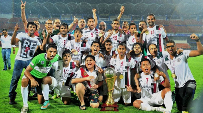 Incidentally, it's the first time a Kolkata outfit is approaching I-League as champions. (Photo: PTI) Incidentally, it's the first time a Kolkata outfit is approaching I-League as champions. (Photo: PTI)