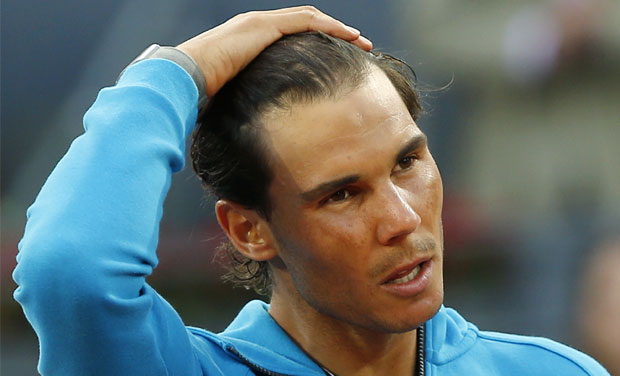 French Open Rafael Nadal Asks Chair Umpire Not To Be