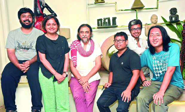 Team behind the mission: (From left) Bhanu Pratap, Gurpreet Kaur, Orijit Sen, M. Jagadish Singh, Nikhil Gulati and Shoihei Emura Team behind the mission: (From left) Bhanu Pratap, Gurpreet Kaur, Orijit Sen, M. Jagadish Singh, Nikhil Gulati and Shoihei Emura